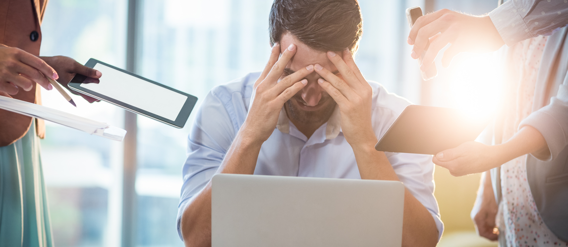 Digitaler Stress | © AdobeStock_WavebreakMediaMicro
