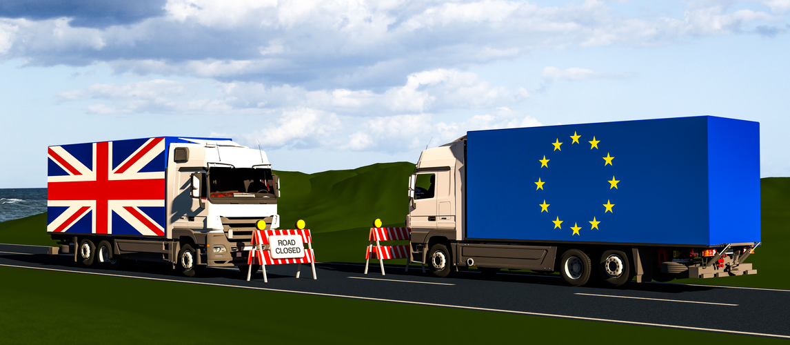 Der Handel zwischen EU und GB wird unter einem "No Deal Brexit" leiden | © AdobeStock_brainwashed 4 you