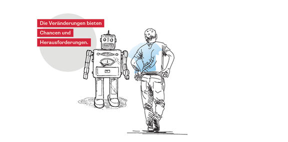 Arbeiten 4.0 Roboter | © ifb GmbH & Co.KG Arbeiten 4.0 Roboter | © ifb GmbH & Co.KG