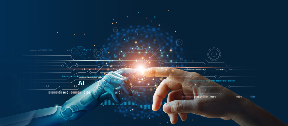 Intelligente Vernetzung von Mensch und Maschine | © AdobeStock | ipopba