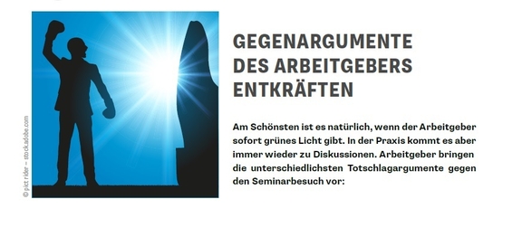 Gegenargumente des Arbeitgebers entkräften