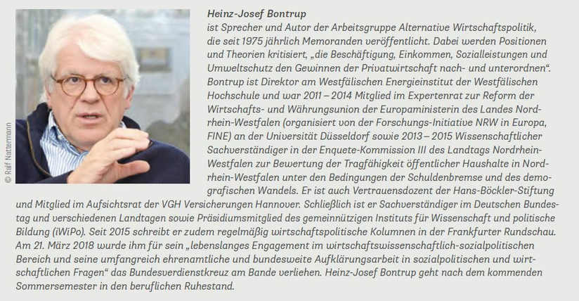 Heinz-Josef Bontrup | © ifb Heinz-Josef Bontrup | © ifb