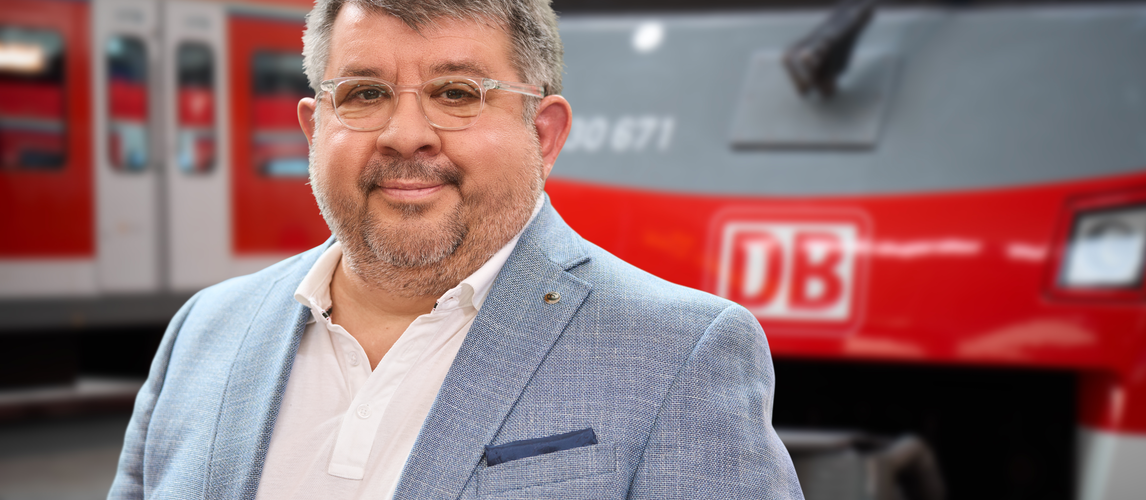 Ralf Damde | stellvertretender Vorsitzender des Gesamtbetriebsrates DB Regio Schiene/Bus | © DB Regio AG / Ralf Damde