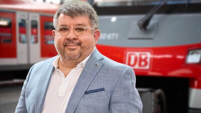 Ralf Damde | stellvertretender Vorsitzender des Gesamtbetriebsrates DB Regio Schiene/Bus | © DB Regio AG / Ralf Damde