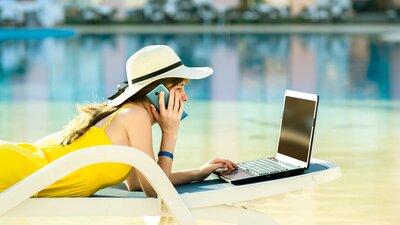 Mobiles Arbeiten | © AdobeStock | bilanol