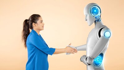 KI und Mensch | © AdobeStock | gajendra