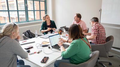 Bei den ifb-Werkstatttagen in Berlin: ein Teil des Signal-Iduna-Betriebsrats  | © ifb
