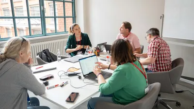 Bei den ifb-Werkstatttagen in Berlin: ein Teil des Signal-Iduna-Betriebsrats  | © ifb
