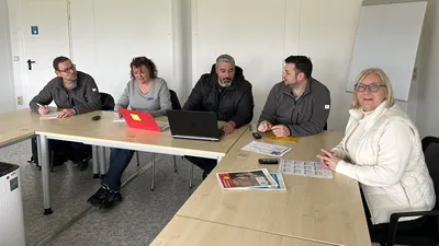 Patricia Agnoli (rechts) und ihr Gremium | © Betriebsrat Metalux