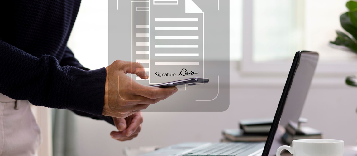 Elektronische Signatur | © AdobeStock_ | Surasak Chuaymoo