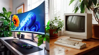 Büroalltag früher | © stockadobe.com | ECLIVN - KI-generiert