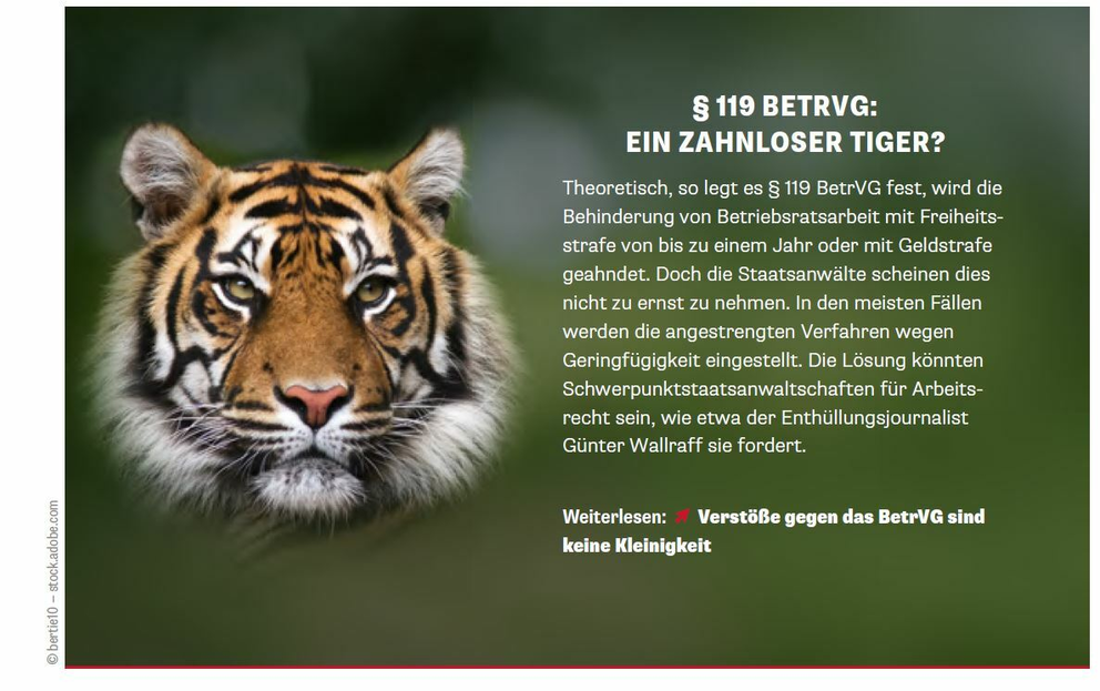 §119 BetrVG: Behinderung von Betriebsratsarbeit wird mit Freiheitsstrafe geahndet