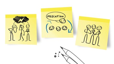 Mediation und Konflikt | © Trueffelpix - Fotolia.com