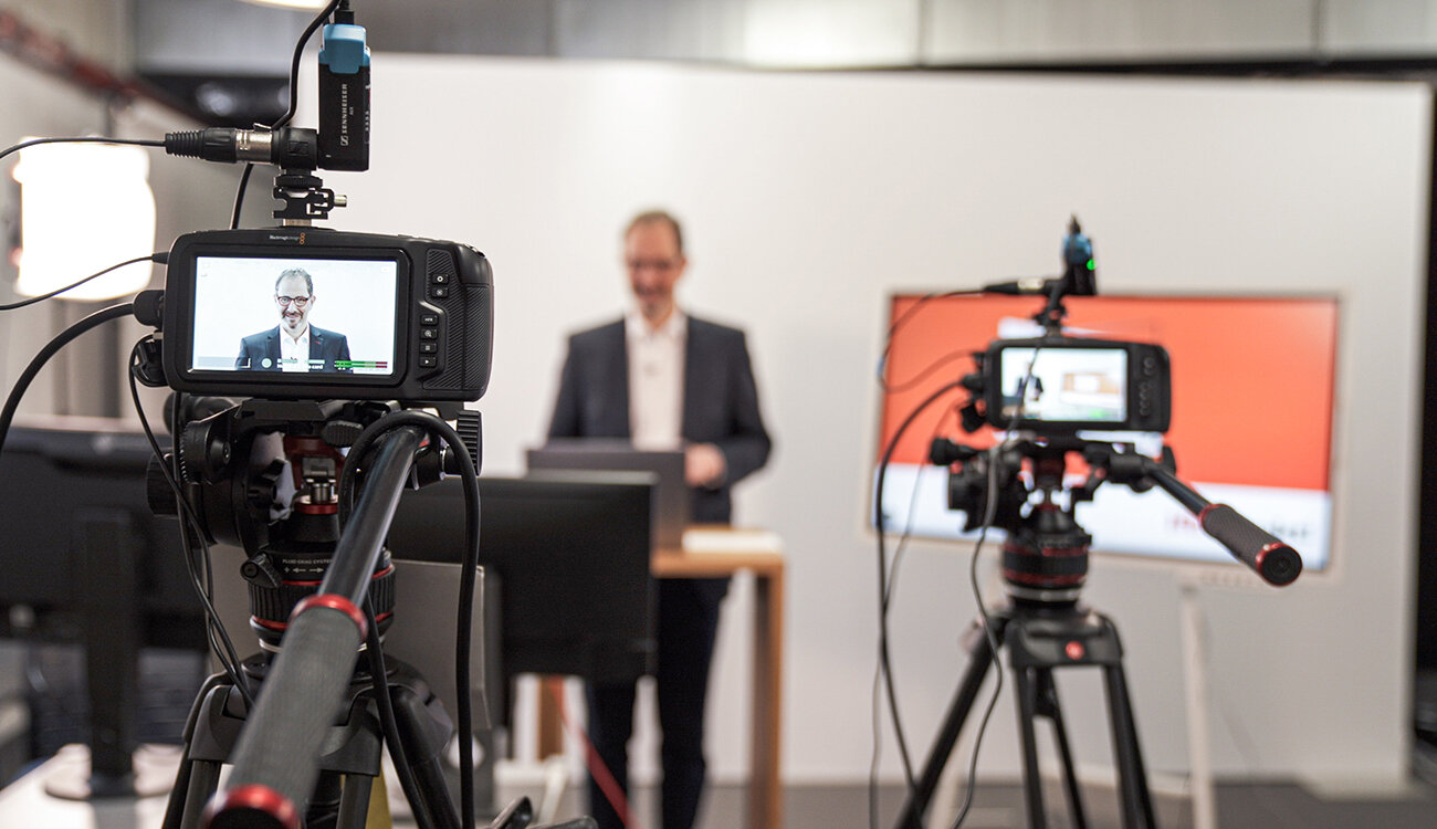 In unserem Foto- und Videostudio sind schon einige Live-Übertragungen entstanden.