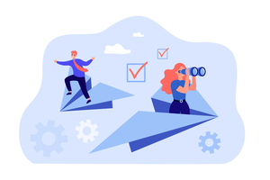 Arbeitsassistenz | © AdobeStock | Bro Vector Arbeitsassistenz | © AdobeStock | Bro Vector