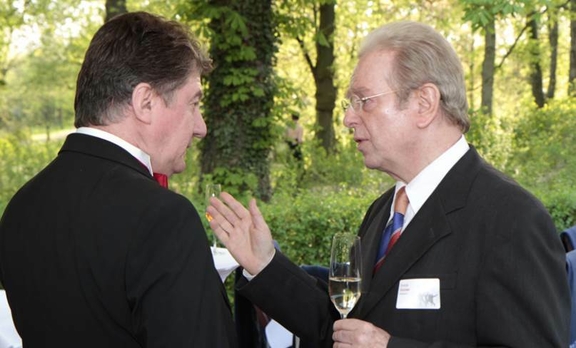 Günter Brede mit Hans Schneider | © ifb